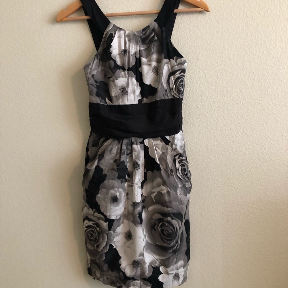 Floral cocktail dress